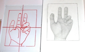 рисунок руки