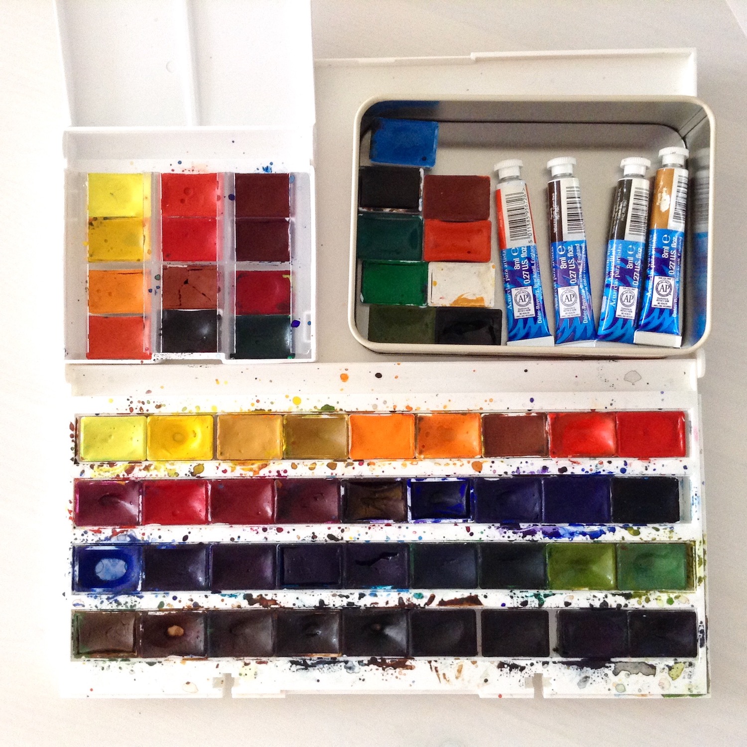 Как сделать акварельные краски для рисования своими руками в домашних условиях